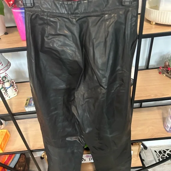 Genuine Leather Pants - Picture 4 of 9